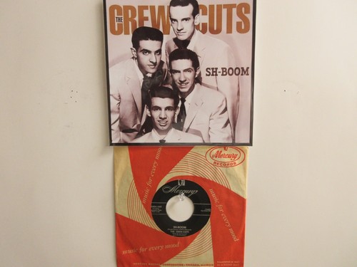 💥 ' THE CREW CUTS ' HIT 45 + PICTURE [ SH-BOOM ]  *  1954 ! 💥 - Picture 5 of 6