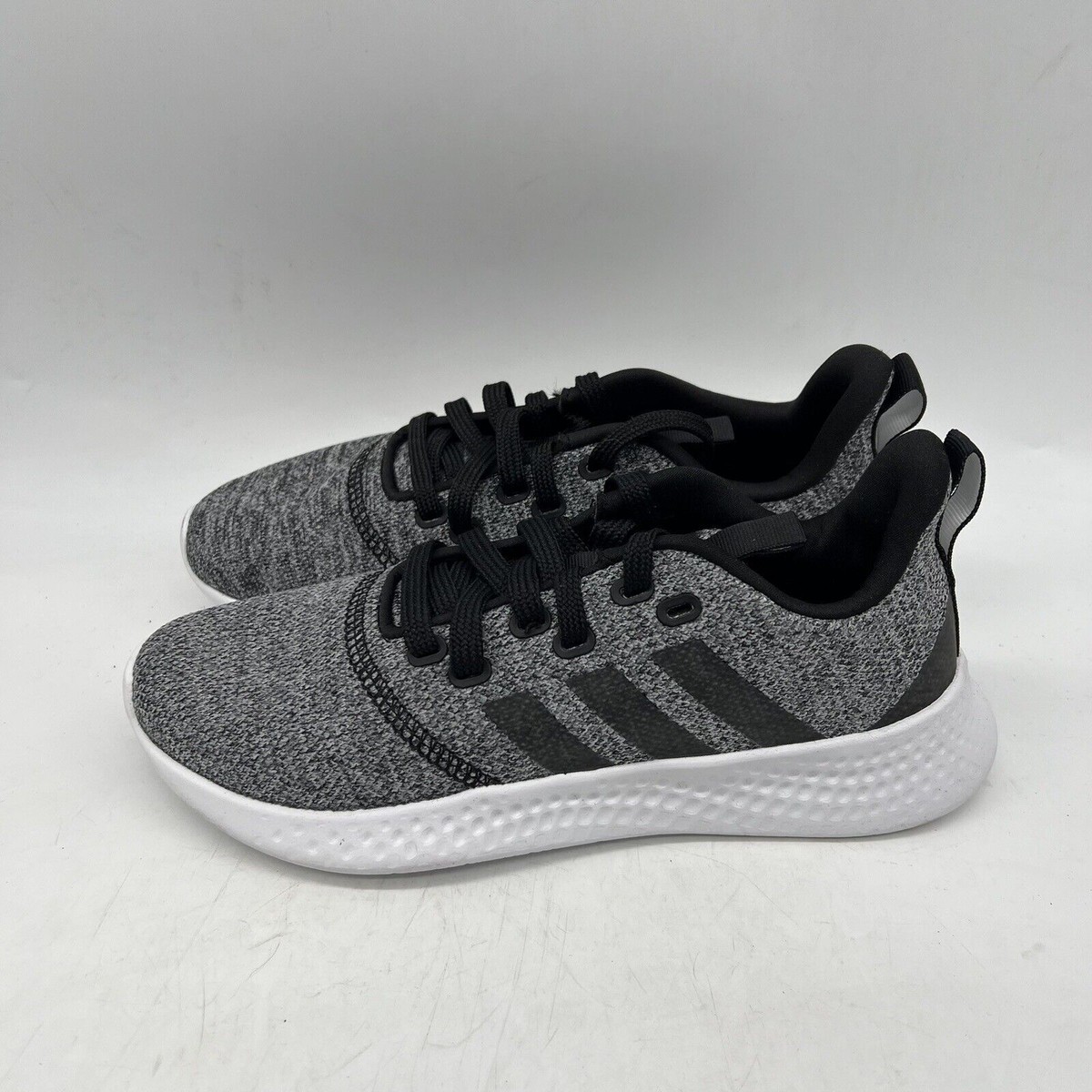 adidas gazelle silver green womens Adidas Cloudfoam Running Shoes HWI 28Y001 Women's Grey Black White Siz   SEKENY