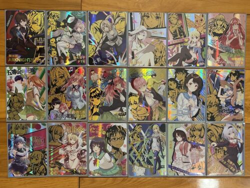 Goddess Story 5-M03 PTR COMPLETE 18 Waifu Card Set Quintuplets SEE DESCRIPTION - Picture 1 of 10