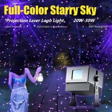 2W-5W Full-color Waterproof Starry Sky Laser Projection GOBO Light Stage Bedroom