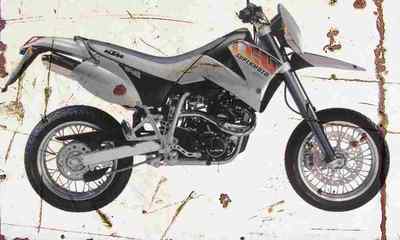 Poster Ktm Lc640 Ktm 640lc4 2000 Ktm 640 2000 Ktm Ktm Lc4 640 2001