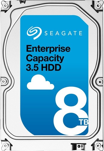 Seagate Enterprise Capacity 8TB Interne Festplatte ST8000NM0016 3,5 Zoll HDD - Afbeelding 1 van 3