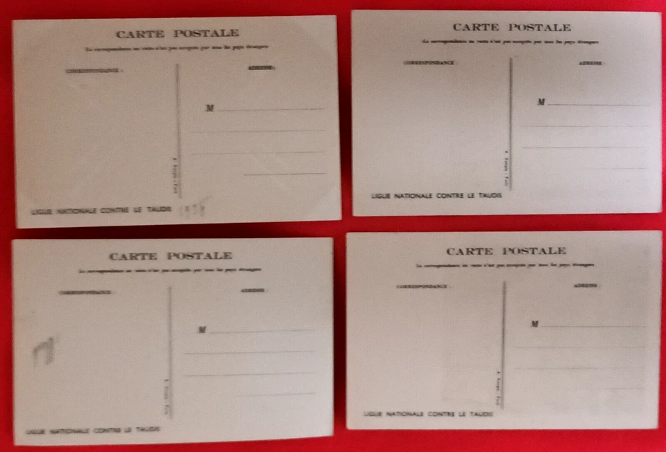 LOT de 19 cartes postales anciennes POULBOT "Campagne taudis 1938 + autres NB" - Photo 4/4