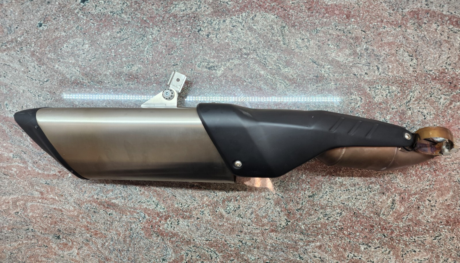 2021-2023 Aprilia RSV4 1100 Tuono V4 1100 OEM Stock Muffler Exhaust ZD410