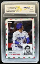 2023 Topps MLB Holiday Countdown Shohei Ohtani #1 Dodgers WCG 10