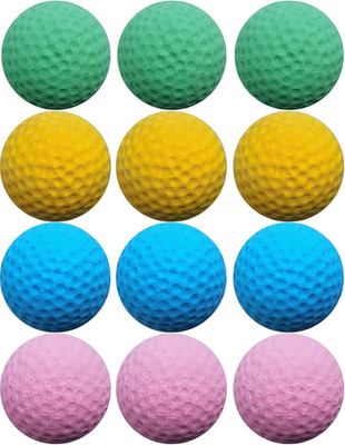 Interactive Sponge Foam Cat Golf Balls - Indoor Kitten Toys (Mixed)