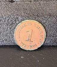 Münzen Deutsches Reich Pfennig 1  1875 B