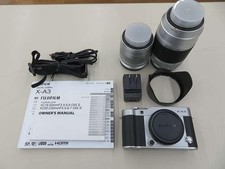 Fujifilm X-A3 Mirrorless Camera Kit 16-50mm  50-230mm Lens Used