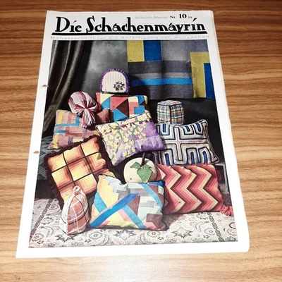 „DIE SCHACHENMAYRIN“ MONATSSCHRIFT WOLLSACHEN VINTAGE MODE 10/1929 - Bild 1 von 3