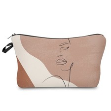 Makeup Case Small, Cosmetic Zipper Bag Waterproof for Purse Mini, Women Cute ...