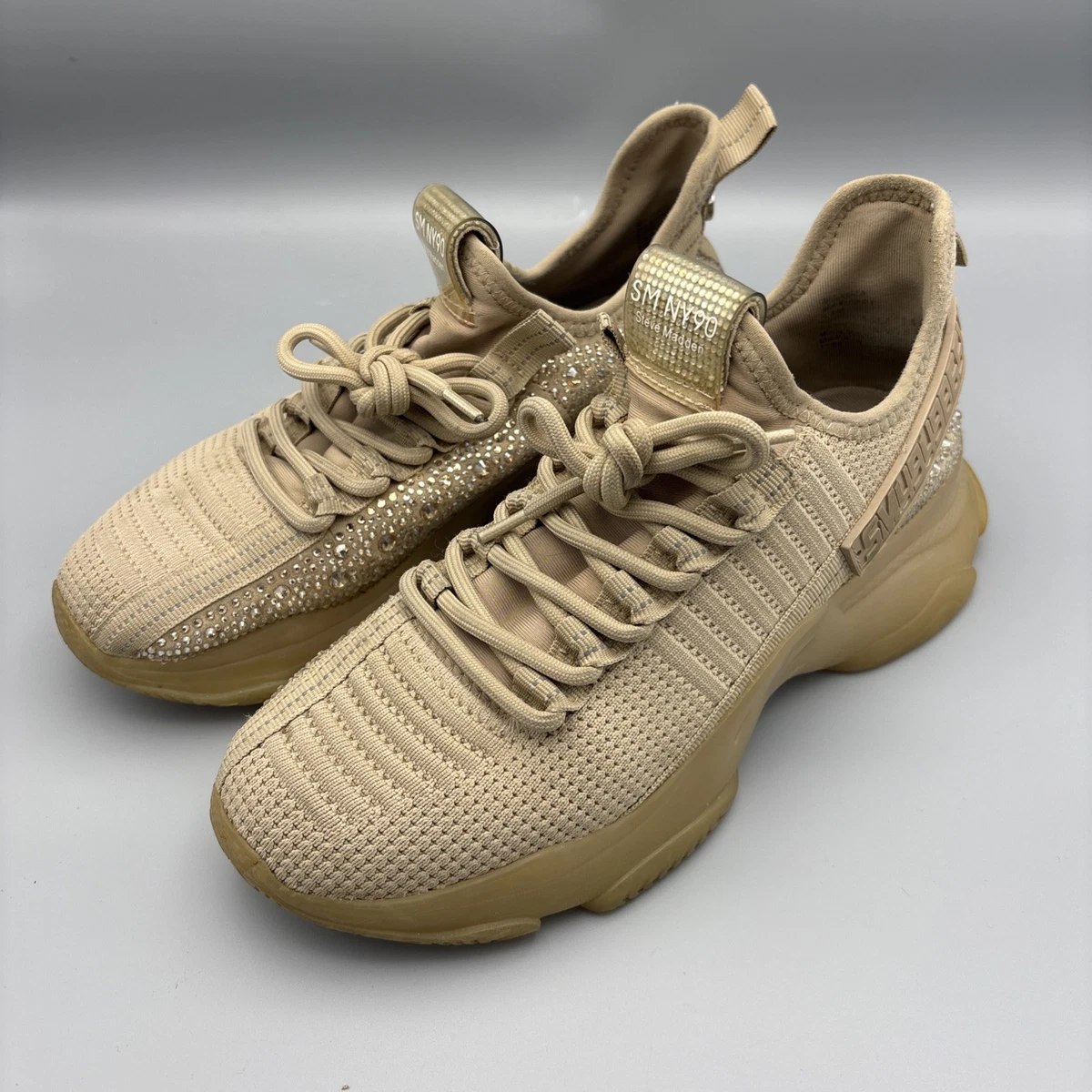 Steve Madden女式闪光运动鞋| eBay