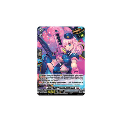 Vanguard TCG card DZ-BT11/086EN C Aurora Battle Princess, Risatt Peach Symphony