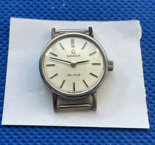 Vintage OMEGA DE VILLE watch 511 213 steel case 20.2 mm cal. 620 NOS (18560)