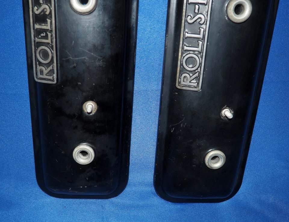 Rolls Royce Silver Shadow & Corniche V8 Left & Right Valve Rocker Covers OE Nice - Image 2 of 4