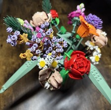 LEGO Icons 10280 + 40480 Blumenstrauß Künstliche Blumen inkl. Vase + OVP