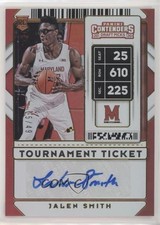 2020 Panini Contenders Draft Picks Tournament Ticket 15/49 Jalen Smith Auto 1u6