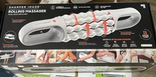 Sharper Image Rolling Massager White Model Authentic New Open Box!!!