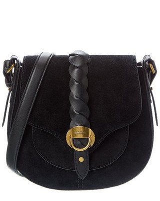 Isabel Marant Altay Small Leather Shoulder Bag Women's Black