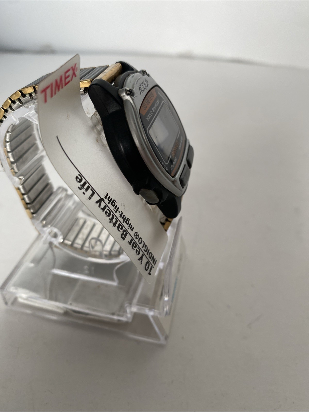 Timex Acqua Indiglo Digital Multi-Function Vintag… - image 5