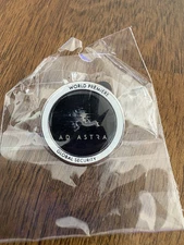 Ad Astra Disney World Premiere Global Security Pin