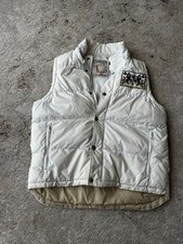 Vintage Streetwear White Men Puffer  Fishbone...