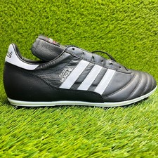 Adidas Copa Mundial Mens Size 10 Black White Running Leather Soccer Cleats