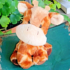 Aurora Giraffe Baby 6" Washed Sanitized Plush Stuffed Animal Too Cute