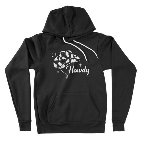 Howdy Hoodie Sweater Retro Western Gift For Cowgirl Graphic Farm Girl Southern - Picture 3 of 12