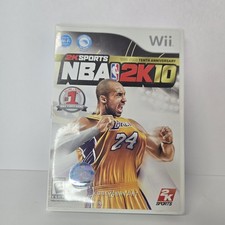 Nba 2K10 - Nintendo Wii/ CIB/ TESTED AND WORKS 