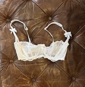 Agent Provocateur white love demi bra