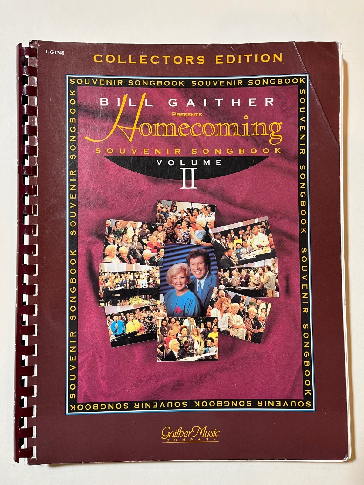 Bill Gaither Homecoming Songbook Vol II, 1994 Spiralbound Collectors Edition
