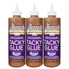 Aleene's 3 Pack, 8 Oz Tacky Glue, 8 Fl Oz, Original Version 3 Count
