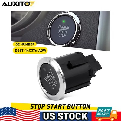 DG9T-14C376-ADW Start Stop Engine Switch Button Fit Ford F350 SD 2017-2019 Truck