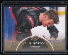 #C175 2021-22 Upper Deck Adam Fox UD Canvas New York Rangers