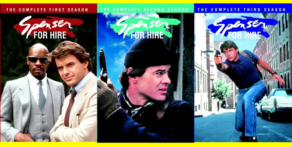Spencer For Hire Series Complete 1,2,3 DVD Box Set Season 1-3 Robert Urich New - Image 2 of 3
