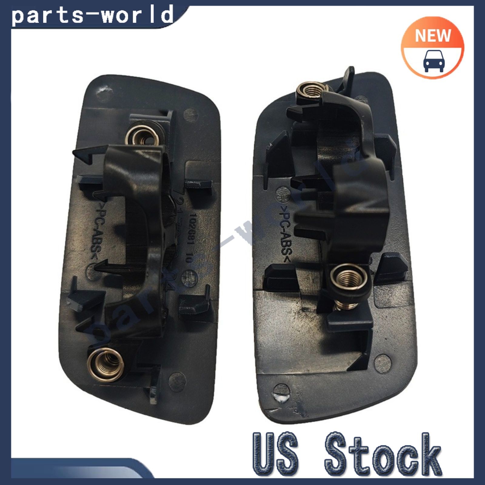 Right & Left Headlight Washer Cover 61677244960 Fits For 10-18 Rolls-Royce Ghost