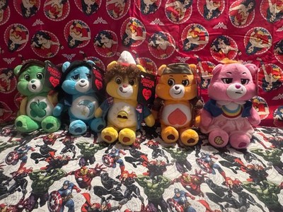 STRANGER THINGS X CARE BEARS ELEVEN, MIKE, DUSTIN, LUCAS, WILL SET OF 5 LTD ED