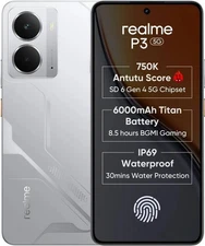 realme P3 5G (Space Silver, 128 GB)  (6 GB RAM) 6 Gen 4 Processor