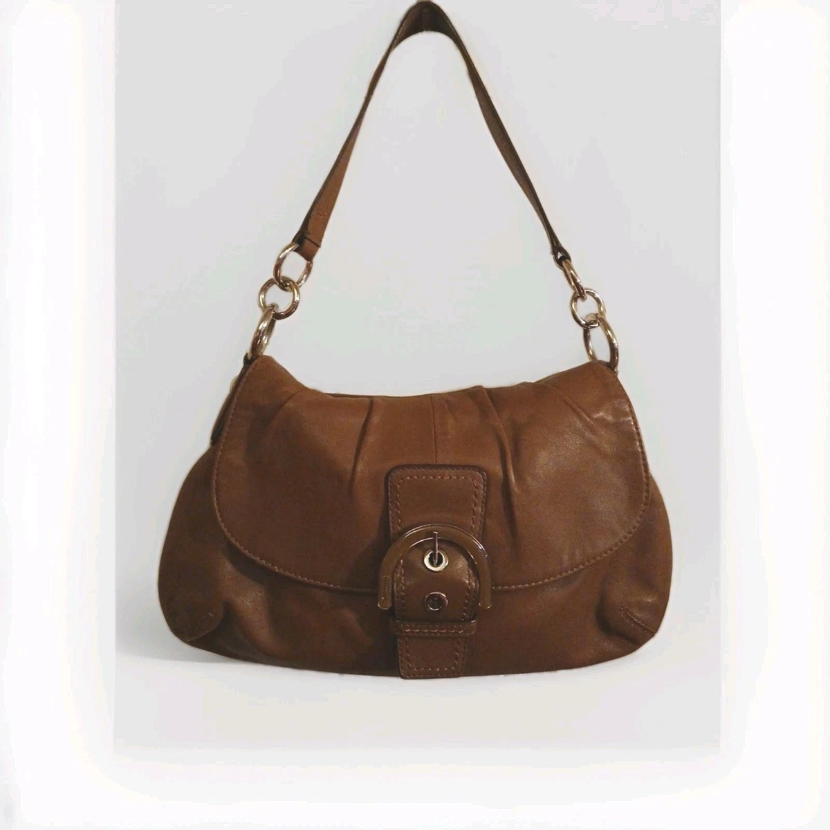 バッグ archive coach soho Leather Hand Bag COACH Soho Shoulder Bag in Regenerative Leather CR699 1941 Black