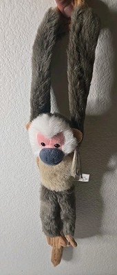1997 Vintage ''Small Of The Wild'' Hanging Squirrel Monkey Plush