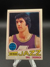 1977-78 Topps NBA Basketball - Gail Goodrich #77 White Back - Utah Jazz