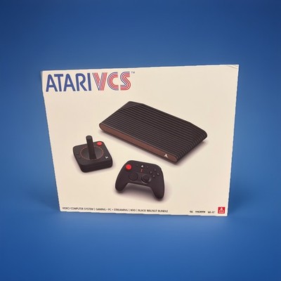 Atari VCS 800 All-In Bundle 32GB Gaming Video Home Console, Black Walnut