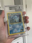 Giovanni's Gyarados Holo Rare Gym Challenge 5/132 BGS 8