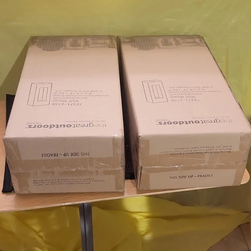 Minka-Lavery 72371-615B Outdoor Wall Light Dorian Bronze GU10 2-Light - Picture 4 of 6