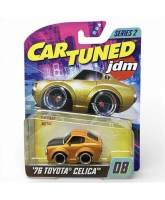 Rare Hard To Get Car Tuned '76 Toyota Celica #08 JDM Series 2 1/64.    