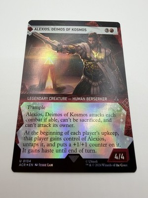 Alexios, Deimos of Kosmos Showcase Assassin's Creed Foil U 0134 ACR NM/M