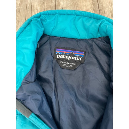 Patagonia Teal color Nano puffer vest, XS - Picture 3 of 6