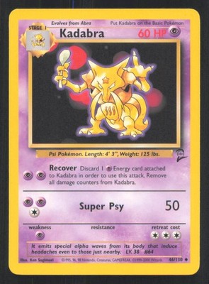 Pokemon Kadabra [BS - 032/102 LP]