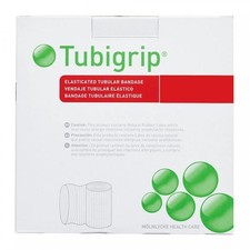 Vendaje tubular elástico Molnlycke Tubigrip talla E tobillo/rodilla/muslo 3,5"x1 yarda