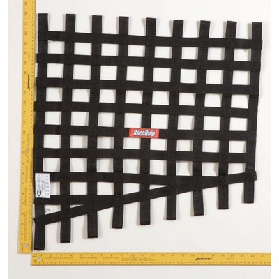 RaceQuip SFI Rib Net Drag 24 To 18 X 23 | Black